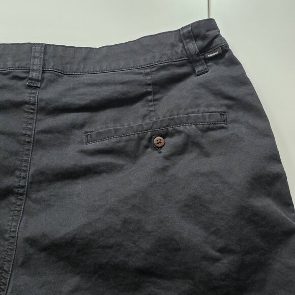 Tentree Shorts Mens 33 Black Organic Cotton Sustainable Comfort Hiking Stretch - Picture 15 of 16
